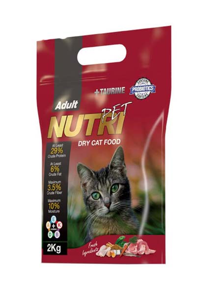 غذای خشک گربه بالغ نوتری پت مدل 29%