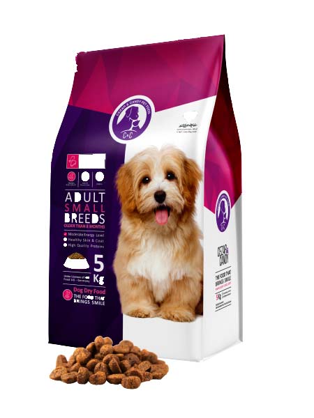 غذای خشک سگ بالغ نژاد کوچک سی اند سی 5 کیلوگرم