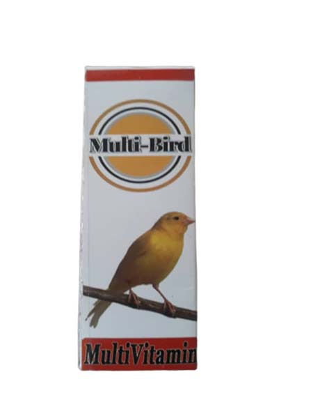 قطره مولتی ویتامین پرندگان مولتی برد حجم 30 سی سی