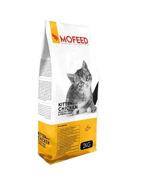 غذای خشک بچه گربه مفید 2 کیلوگرم مدل chicken