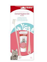 ست مسواک و خمیردندان گربه بایولاین 50 گرم | Bioline-cat-toothbrush-and-toothpaste-set--50-gr