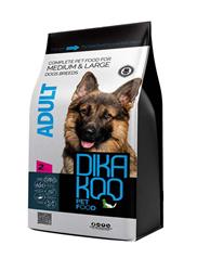 خوراک خشک سگ دیکاکو مدل medium & large adult وزن 2 کیلو Dikakoo | Dikakoo-dry-dog-food-medium-&-large-adult-model-weight-2-kilos