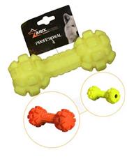 اسباب بازی سگ طرح دمبل مدل دندانی در 3 رنگ مختلف برند زاریکس | Dumbbell-design-dog-toy-with-dental-model