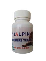 قرص مکمل پوست و مو مدل مخمر از ویتالپین 120 عددی | Vitalpin-Yeast-Skin-and-Hair-Supplement-Tablets-120-Count