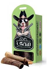 تشویقی سگ برند مندی مدل نای گوسفند 30 گرم | Mandy-Brand-Dog-Treats-Male-Model-and-Sheep-Trachea-100-Grams